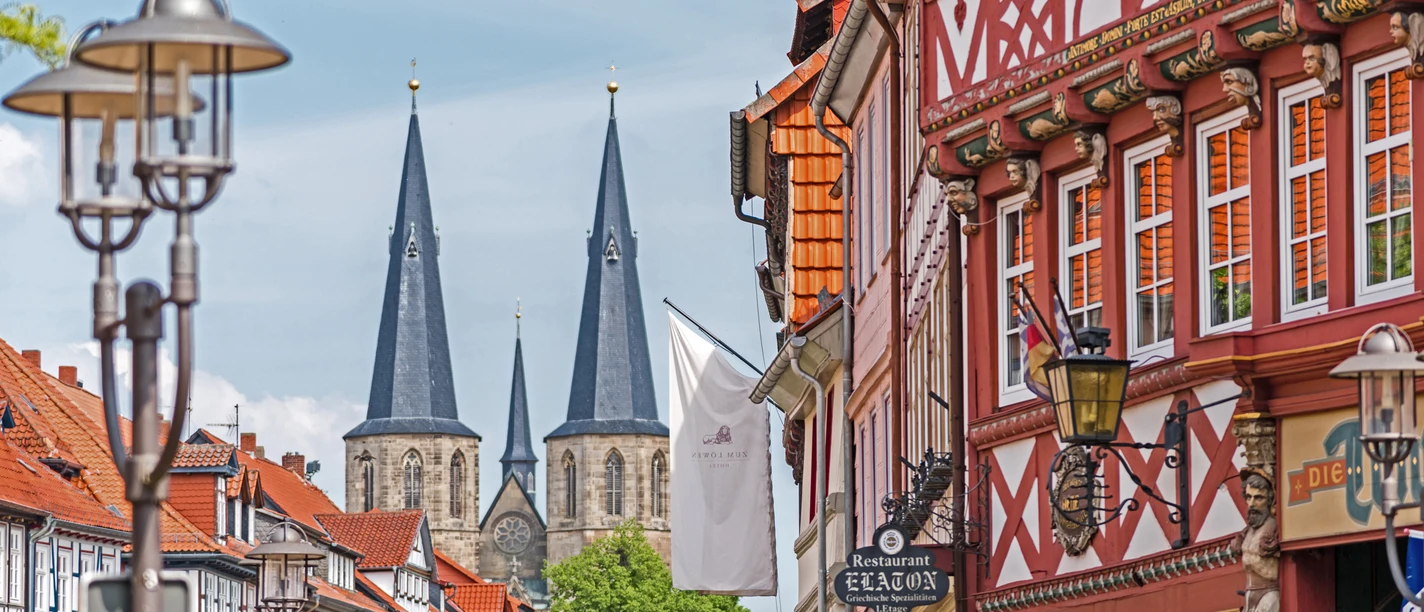 Duderstadt - Blick in die Altstadt