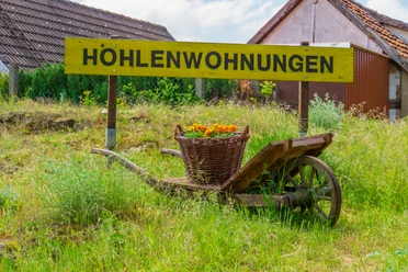 Halberstadt Höhlenwohnungen Langenstein Eingang Schäferberg