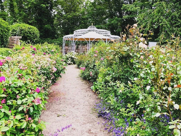 Rosengarten am Rosenschloss Neuenstein