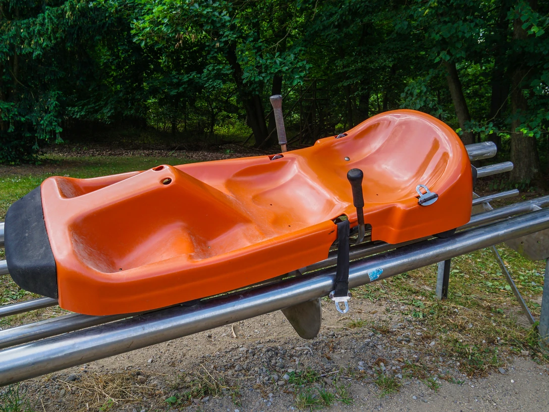 Rodelbahn - Schlitten