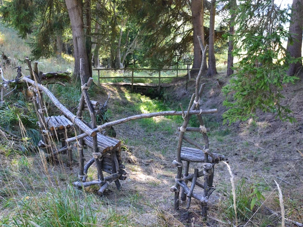 Harzer-Hexen-Stieg, Erlebnisinsel Thronkreis an der Königsburg