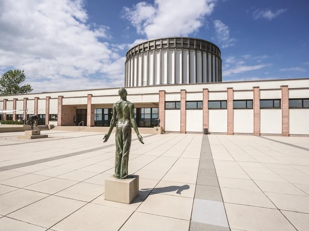 Eingang des Panorama Museums in Bad Frankenhausen Eingang des Panorama Museums in Bad Frankenhausen
