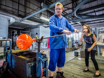 Glasmanufaktur Harzkristall Kugelblasen