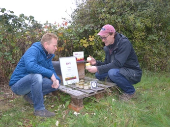 Typisch Harz - Urkundenübergabe an T. Dreysse