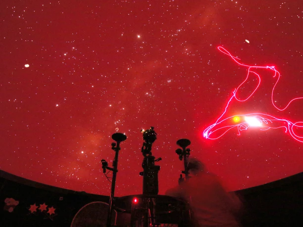 Sternenvorstellung im Harzplanetarium Wernigerode