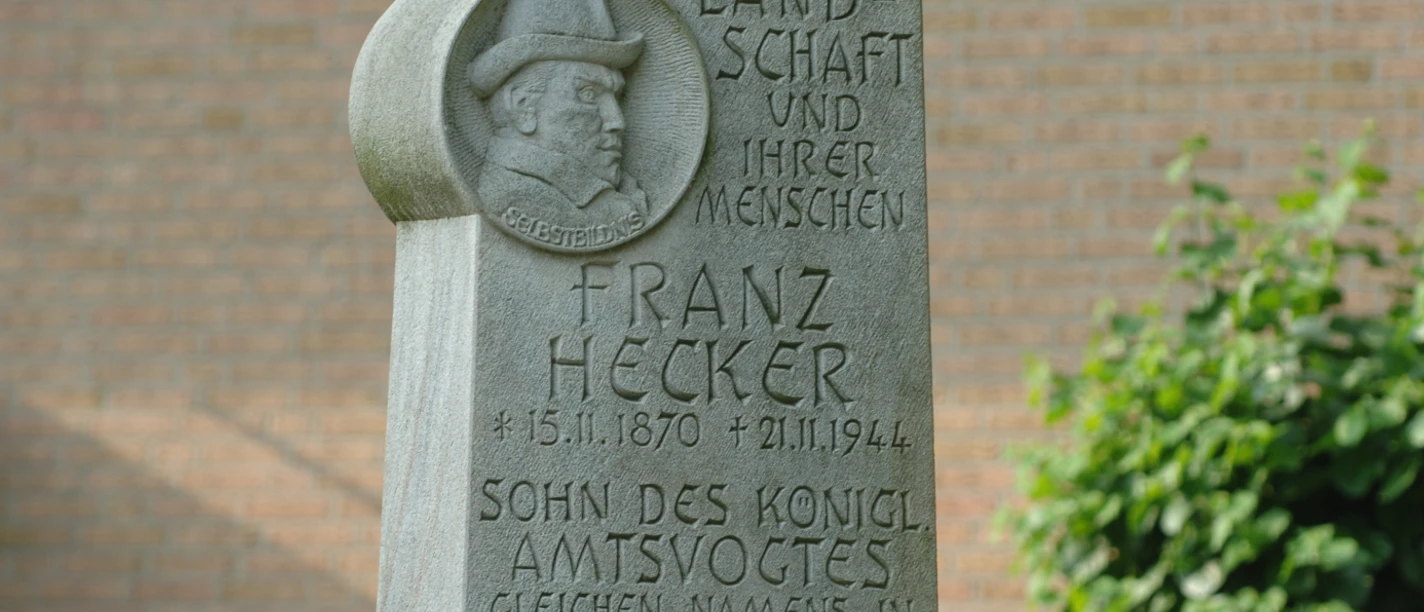 Franz-Hecker-Stein Franz-Hecker-Stein