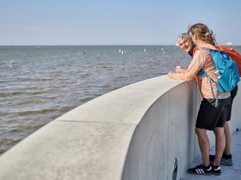 Verschnaufpause mit Blick aufs Meer