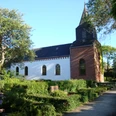 Der Friedhof an der Kirche St. Niels in Westerland