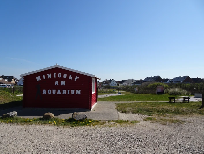 Minigolf am Aquarium