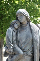 Denkmal Frau mit Kind