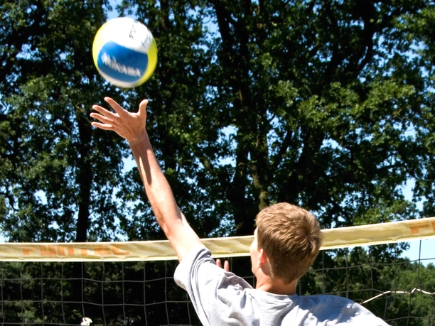 Beach-Volleyballfeld im BeekeBad Scheeßel Beach-Volleyballfeld im BeekeBad Scheeßel