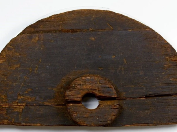 Historisches Scheibenrad im Bachmann-Museum Historisches Scheibenrad im Bachmann-Museum