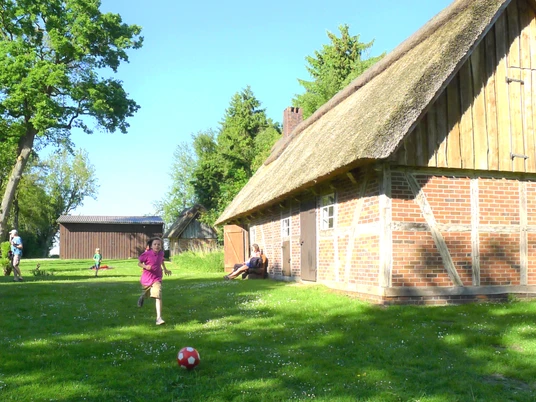 Außengelände vom Historischen Moorhof
