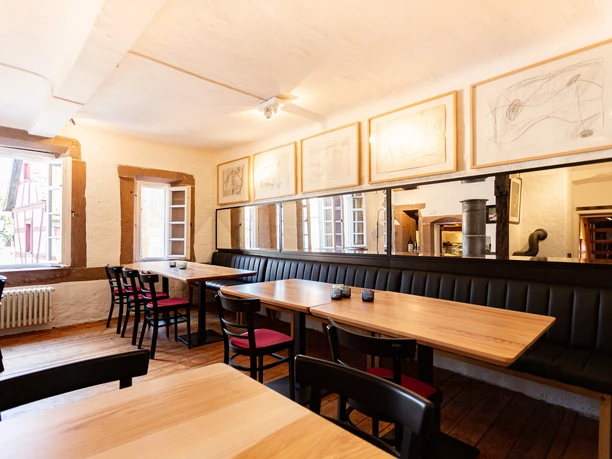 WAGNERHAUS - Café im Klosterhof - Innenbereich