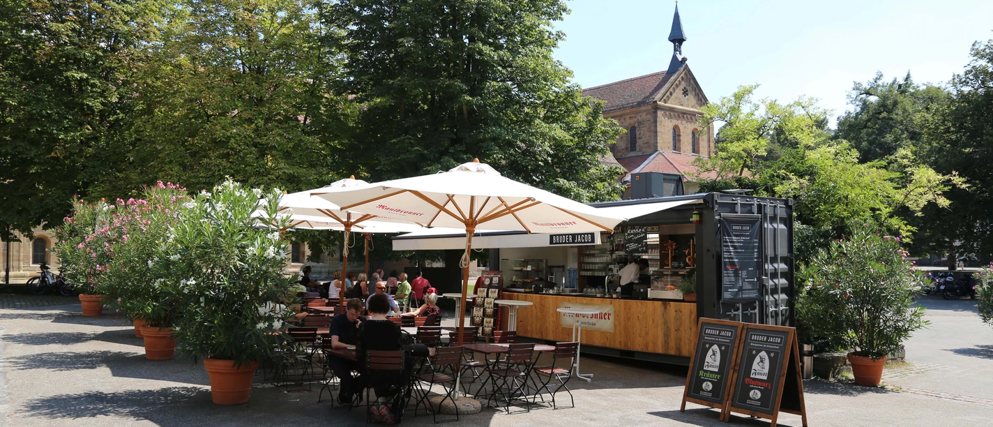 Biergarten Bruder Jacob im Klosterhof Maulbronn