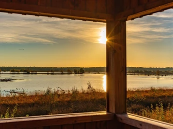 Ausblick vom Beobachtungsturm des Tister Bauernmoores Ausblick vom Beobachtungsturm des Tister Bauernmoores