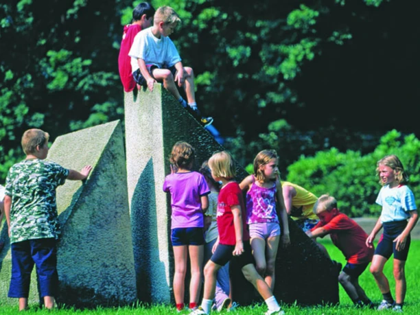 Skulptur "Ungleiches Paar"