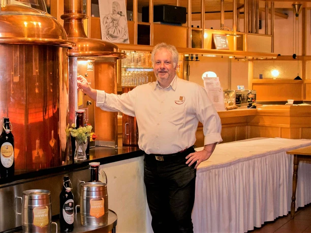 Die Brauanlage im Selsinger Hof Die Brauanlage im Selsinger Hof