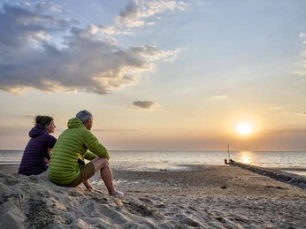 Sonnenuntergang Sahlenburg
