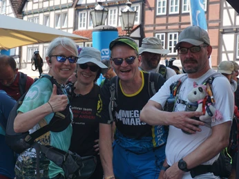 Megamarsch Weserbergland Start