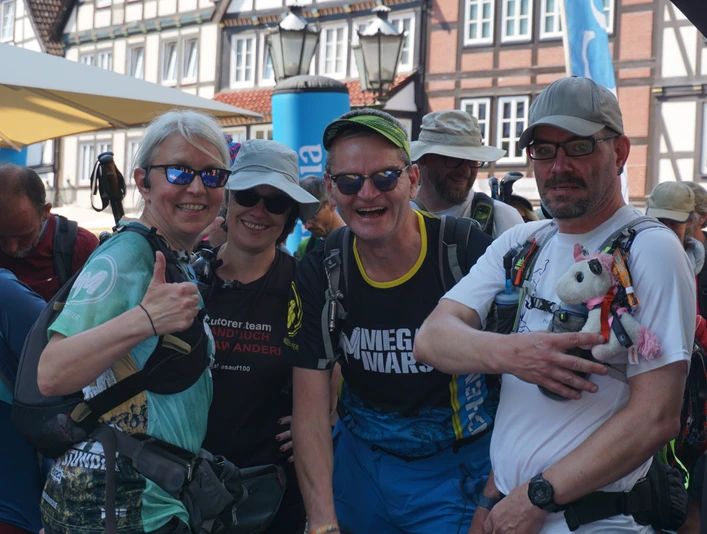 Megamarsch Weserbergland Start