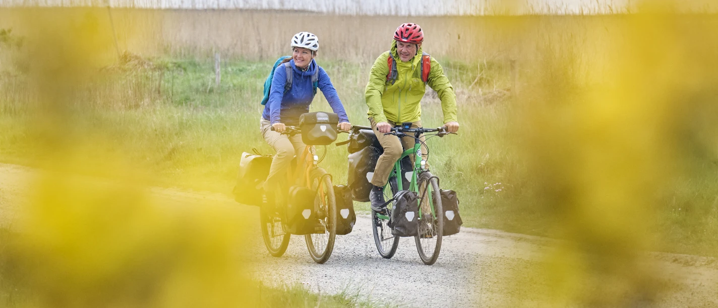 On Tour auf dem Nordseeküsten-Radweg