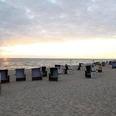 Sonnenuntergang am Strand