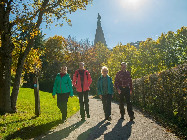 Wanderer am Herkules