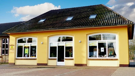 Gemeindebücherei im Ortskern von Scheeßel Gemeindebücherei im Ortskern von Scheeßel