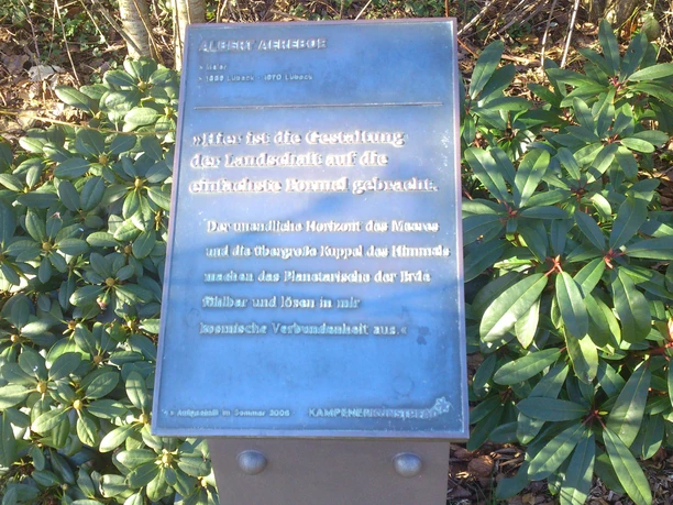 Kunststele Albert Aereboe