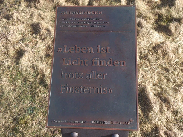 Kunststele Christian Hinrich
