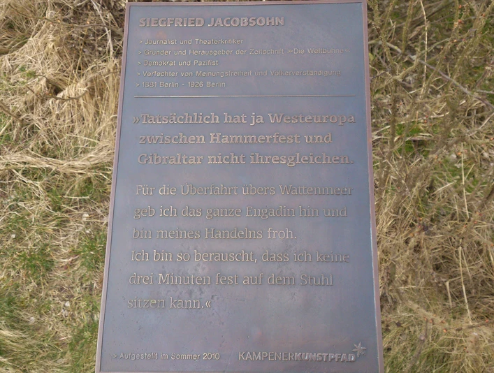 Kunststehle Siegfried Jacobsohn