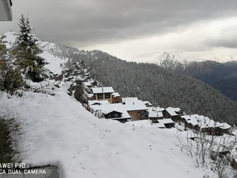 Aussicht im Winter gegen Osten
