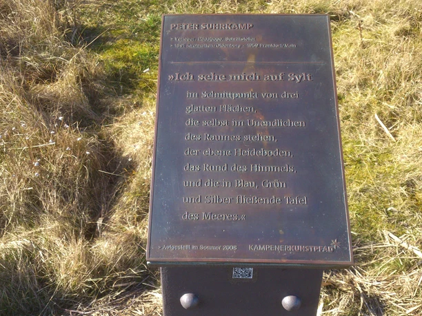 Kunststele Peter Suhrkamp