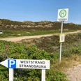 Bushaltestelle Strandsauna Richtung Westerland