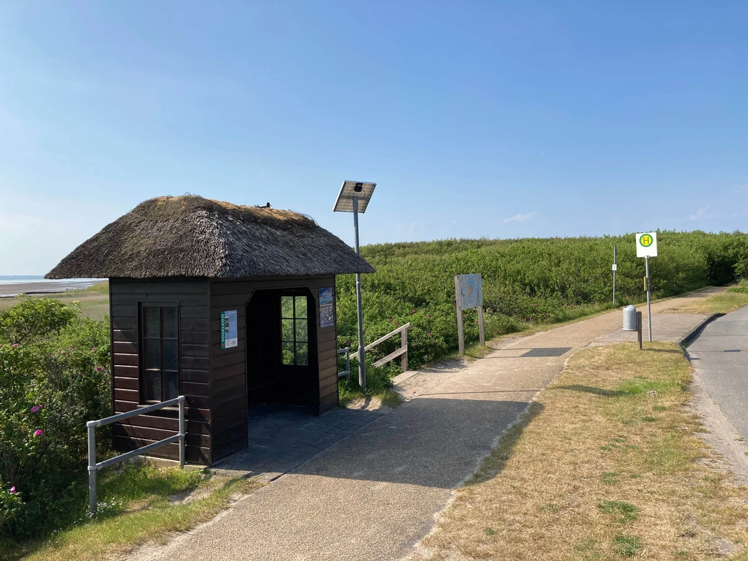 Bushaltestelle Klappholttal Richtung List Bushaltestelle Vogelkoje/ Klappholttal