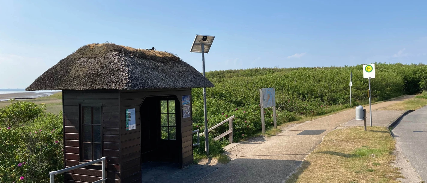 Bushaltestelle Klappholttal Richtung List Bushaltestelle Vogelkoje/ Klappholttal