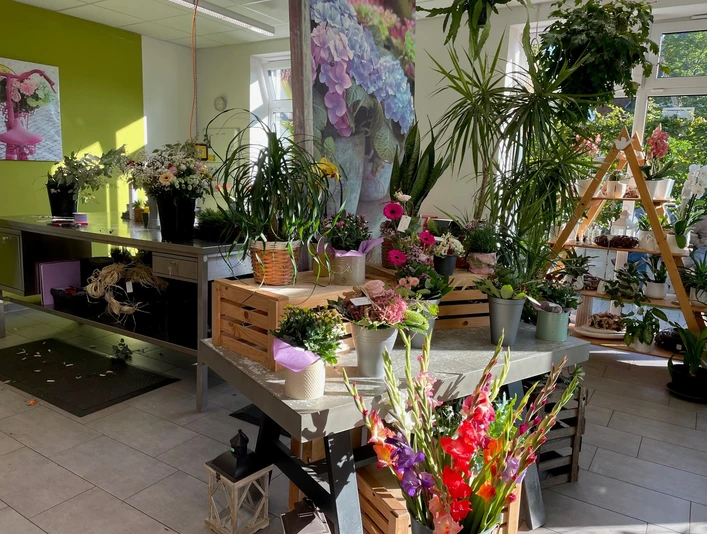 Floristik im Café Flora Mölln Floristik im Café Flora Mölln