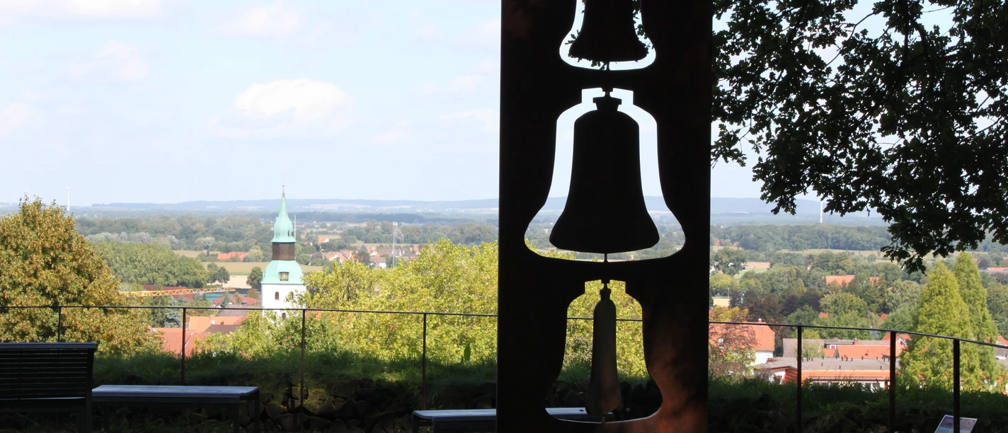 Aussicht von der Himmelsterrasse in Bad Essen