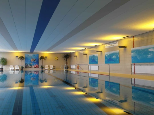 Das Hallenbad in Winsen Das Hallenbad in WinsenThe indoor swimming pool in Winsen