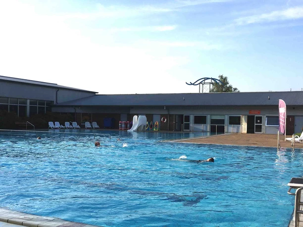 The open-air pool in Winsen The open-air pool in Winsen