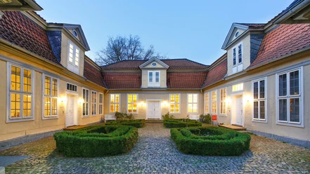 Lessing-huset Lessinghaus om natten