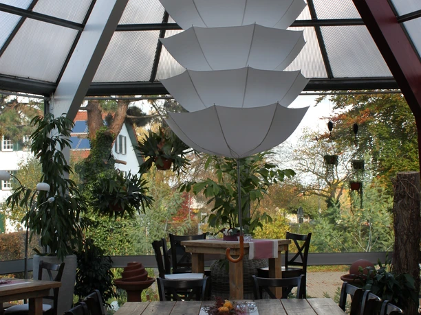 Blütengenuss innen Café en bloemenwinkel Blütengenuss in Bad Essen