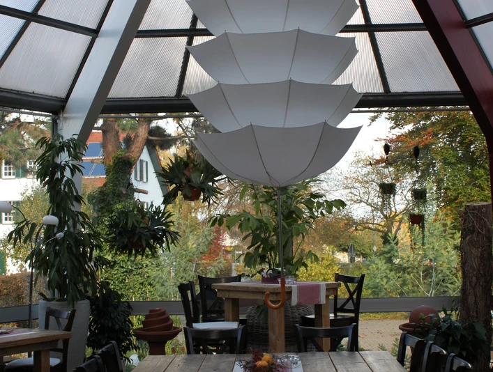 Blütengenuss innen Café en bloemenwinkel Blütengenuss in Bad Essen