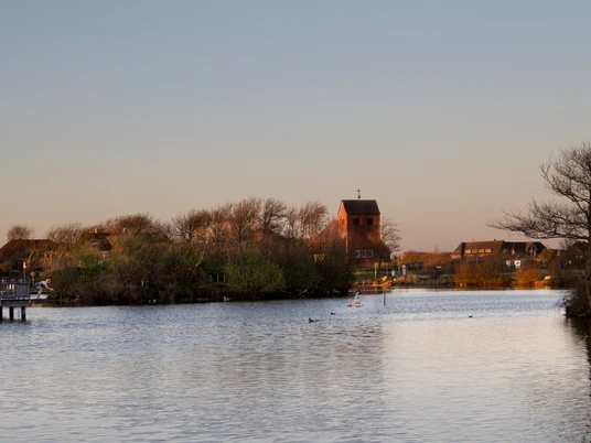 Alltagsmenschen im Dorfteich