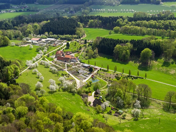 Schönhoff Gärten - Luftbild