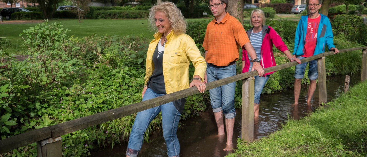 Barfußpfad in Lienen Barfußpfad in Lienen