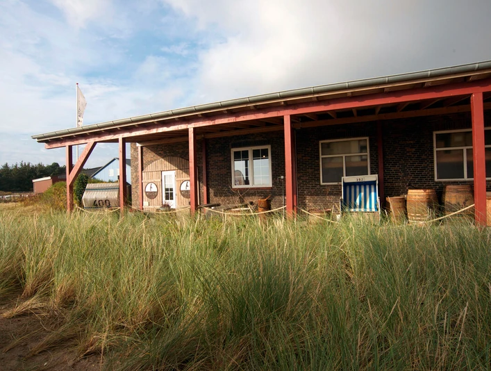 Eingang der Sylter Trading in Rantum