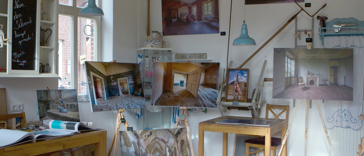 Ditzumer Kunsttage - Blick in eine Ausstellung