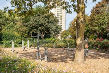 VitalParcours im Wohlfühlgarten